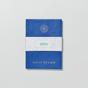 Daily Review Goal Planner Notebook (Egyptian Blue)